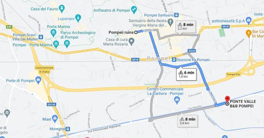 Ponte Valle B&B Pompei Scafati Kültér fotó